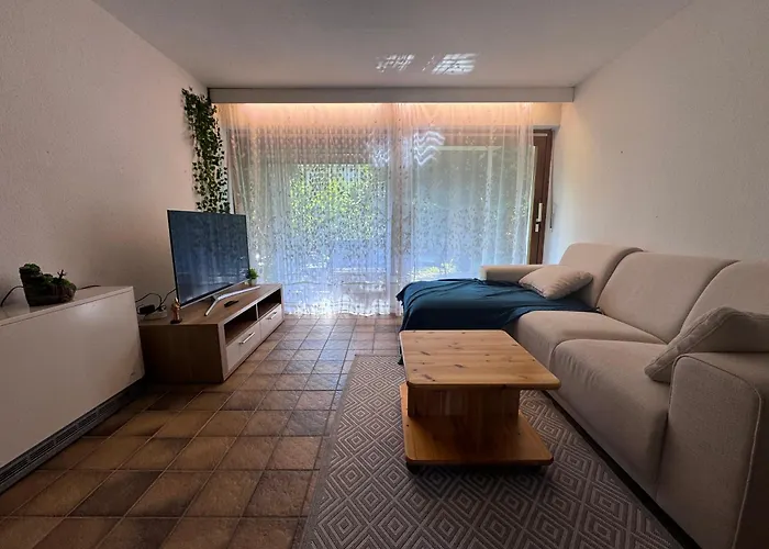 Ferienhaus Allgaeu In Center Parc Naehe - Stadtnah - Parkplatz - Balkon